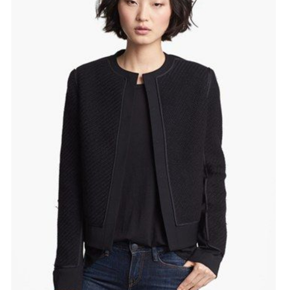 Women's Black Quilted Jacket